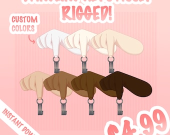 HQ Funny Rigged Dangling Keys Asset, Vtuber Accessory, Rigged Vtuber Hand Item Ready to Use, Vtuber Funny Asset, Cute Vtuber Funny Asset