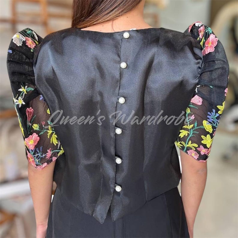 Famara Art sleeveless top - Anemone