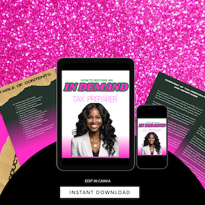 How to Become a Tax Preparer: Step-by-Step eBook with Insider Tips (Instant PDF Download)