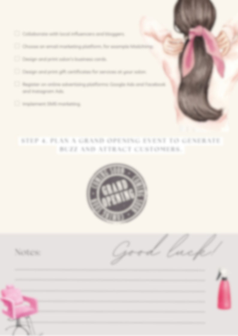 How to Open a Salon. Unlock Success the Ultimate Checklist to