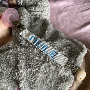 Pacifier clip personalized Pacifier clip with name New born baby gift Binky clip Toy holder Pacifier clip Personalized new baby boy gift
