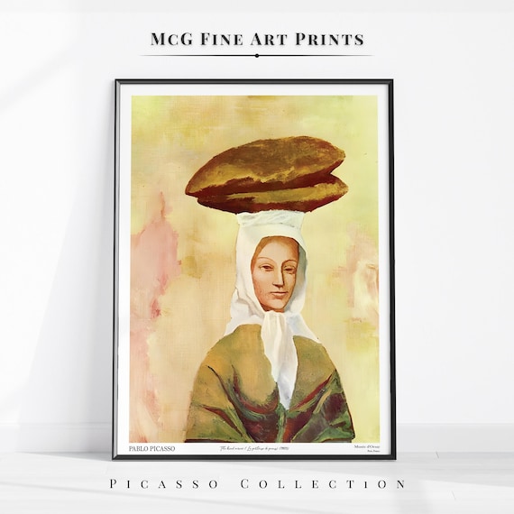 The Bread Carrier Picasso Gallery Wall Art Print Mid Century