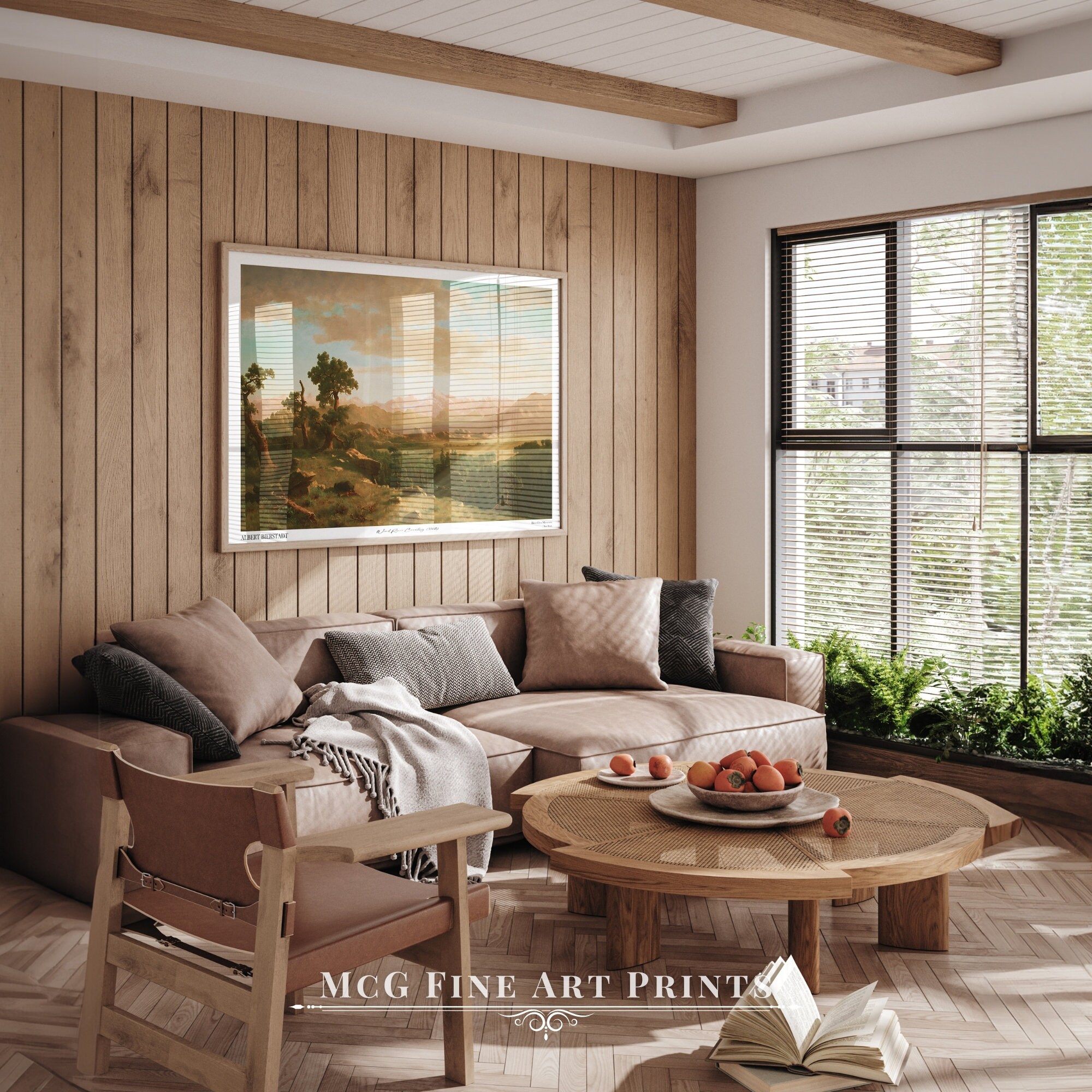 Wind River Country Gallery Wall Art Print Vintage American