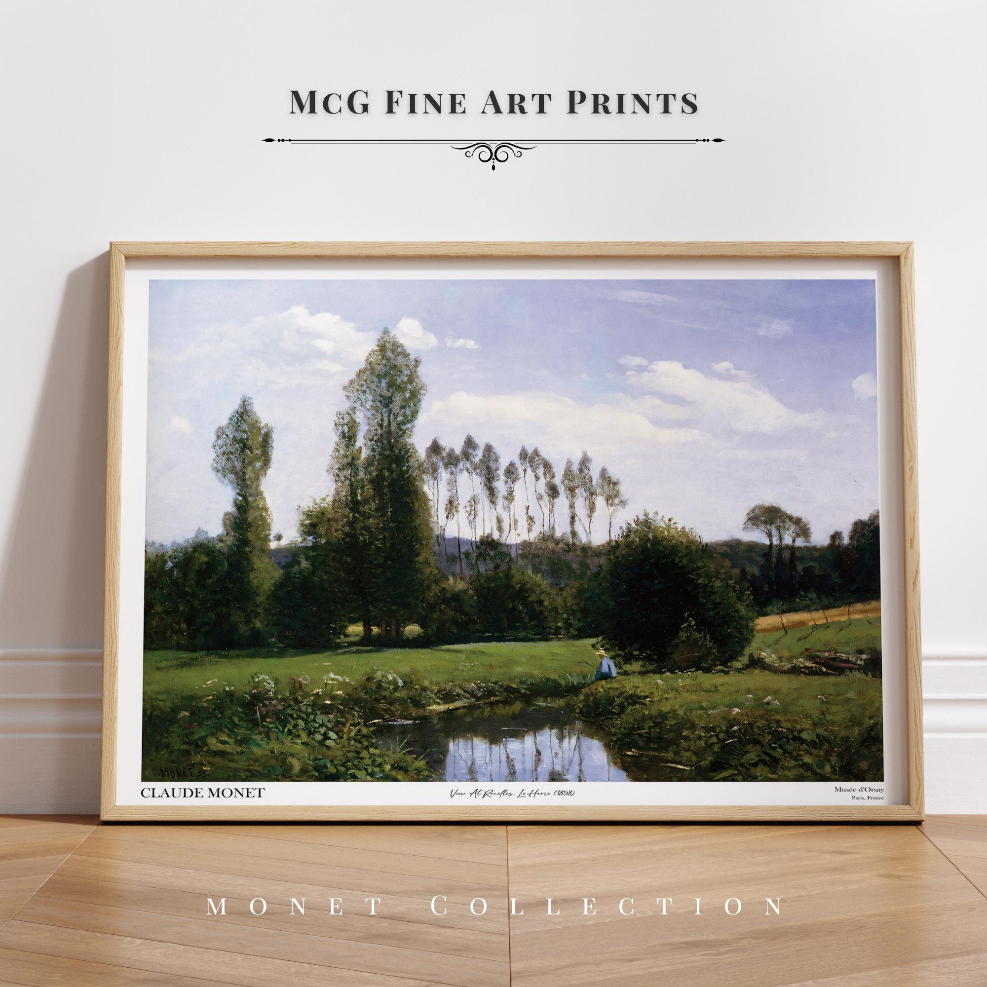 Rouelles Le Havre Monet ギャラリーで見る 壁アートプリント