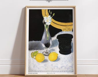 Henri Matisse,still Life With Lemon,nature Morte Au Citron, 1917