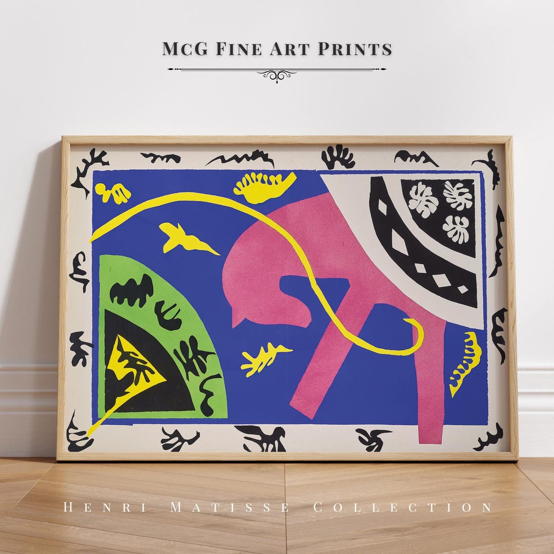The Horse the Rider and the Clown Matisse Gallery Wall Art Print