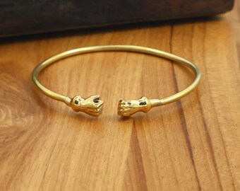 Gold Armlet Bracelet Minimalist Upper Arm Cuff Adjustable Statement Boho Arm Jewelry, Elegant