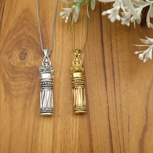 Secret Box Locket with Crystal Ishvara Pendant, Golden Bottle & Brass Spoon Charms jewellery for women and men image 3