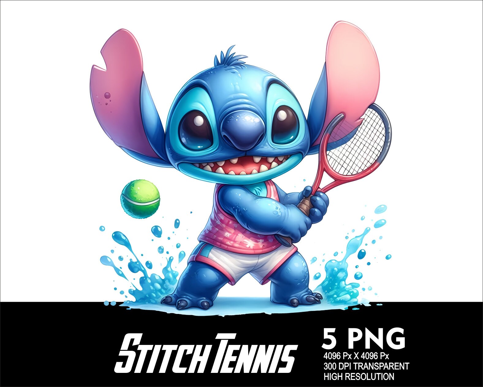 Stitch Tennis Tee
