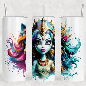 Monster Girl Nefera PNG Design Sublimation Cup Tshirt Design High Resolution Transparent Background PNG