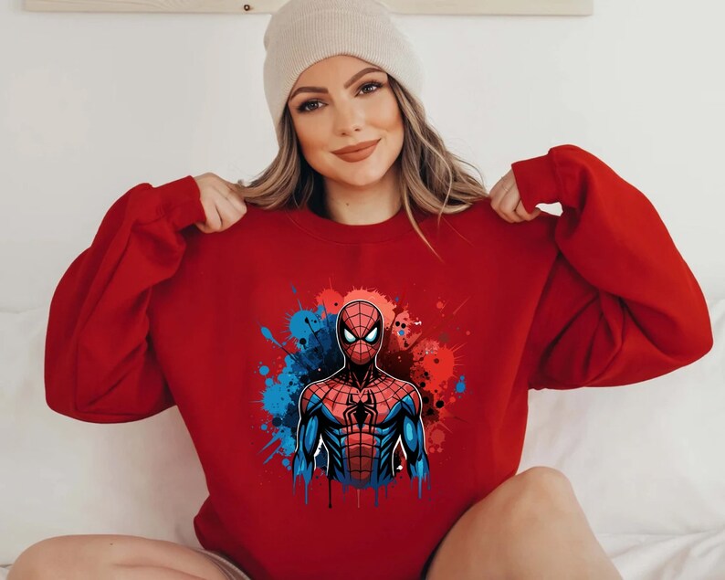 4 Design Superhjälte Spindel SVG PNG Hjälte Spindel Sublimering och Vektor Svg Png Transparent Png Fullfärg DTG Tryckfiler design bild 10