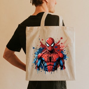 4 Design Superhjälte Spindel SVG PNG Hjälte Spindel Sublimering och Vektor Svg Png Transparent Png Fullfärg DTG Tryckfiler design bild 5
