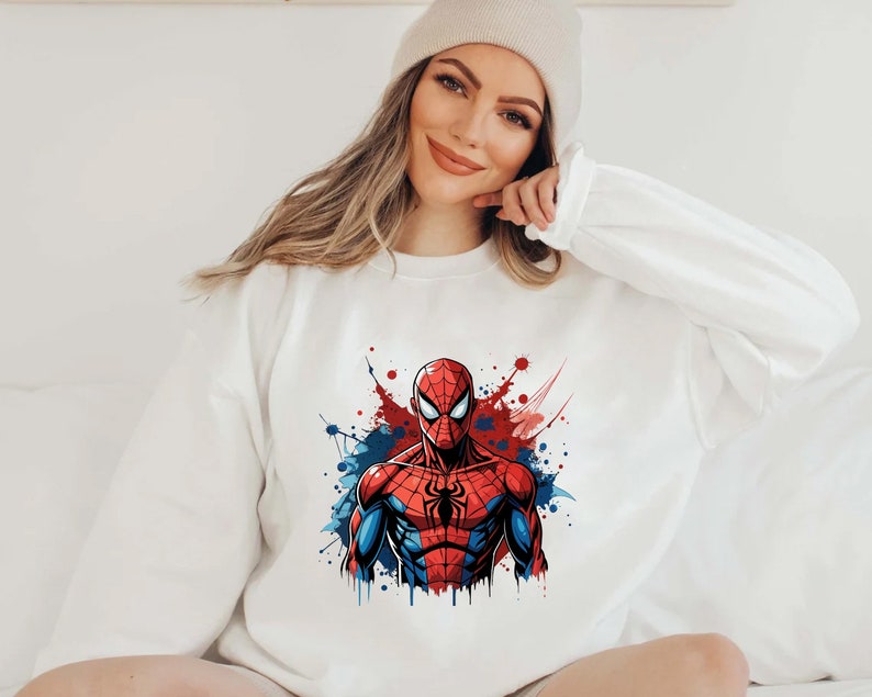 4 Design Superhjälte Spindel SVG PNG Hjälte Spindel Sublimering och Vektor Svg Png Transparent Png Fullfärg DTG Tryckfiler design bild 7