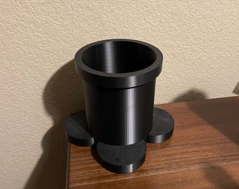 Soporte antivuelco original de alta resistencia para cantimplora de hierro de 64 oz.