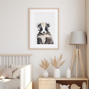 Woodland Nursery Prints Wall Art Gift, Set of 15 Printable Forest ...