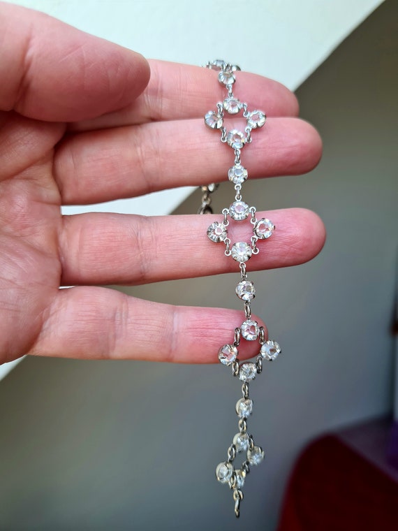 Vintage Diamond paste bracelet  women jewelry Vict