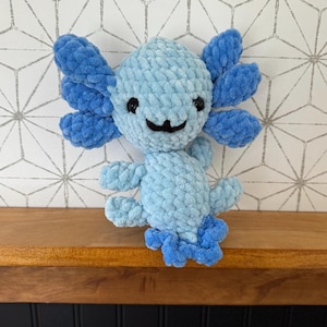 Axolotl, Stuffed Axolotl, Plushie Axolotl