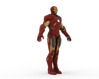 Iron Man 3D gaming Models