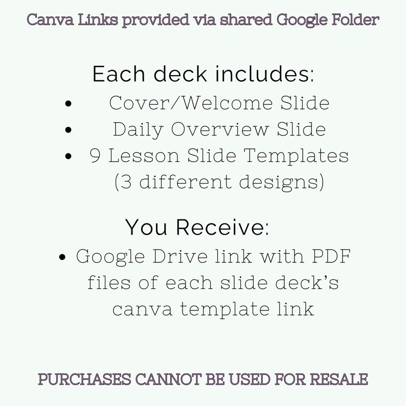 Daily Slide Deck Bundle Slide Templates Teaching Tools Lesson Plan ...