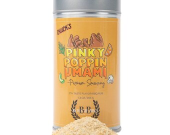 Pinky Poppin' Umami - 5th Taste Flavor BBQ Rub