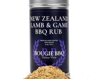 New Zealand Lamb and Game BBQ Rub