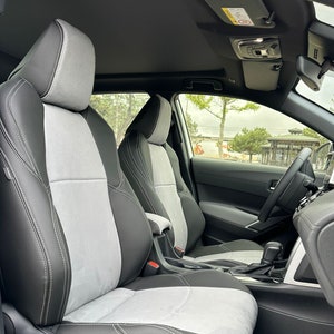 Car Seat Cover-Toyota RAV4 Full Set Leather Seat Covers-Stylish and High-Quality Car Seat Protection Toyota RAV4 Accessories-Rav4 Seat Cover