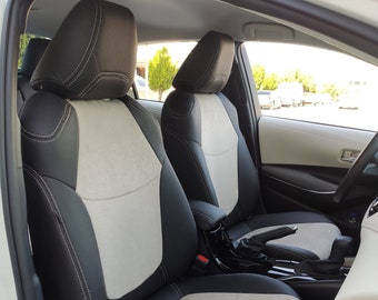 Custom Fit Leather Seat Covers: Toyota Corolla (2018-2024)