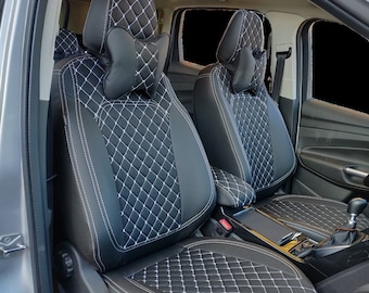 Car Seat Covers FORD KUGA 2016 2020 Full Set Seat Covers Stylish and High quality Ford Seat Custom Protection custom Fit KUGA Seat Cover Etsy