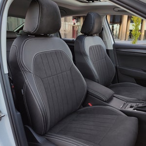 Car Seat Cover-SKODA SUPERB Stylish and High-Quality Car Seat Protection-Custom Fit Skoda SuperB Leather Seat Covers-Skoda SuperB Accessorie