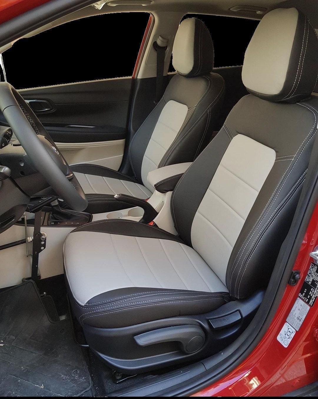 Car Seat Cover hyundai I20 2020 2024 Full Set Custom Fit Hyundai I20 Seat Cover Stylish and High quality Hyundai I20 Seat Protection Etsy