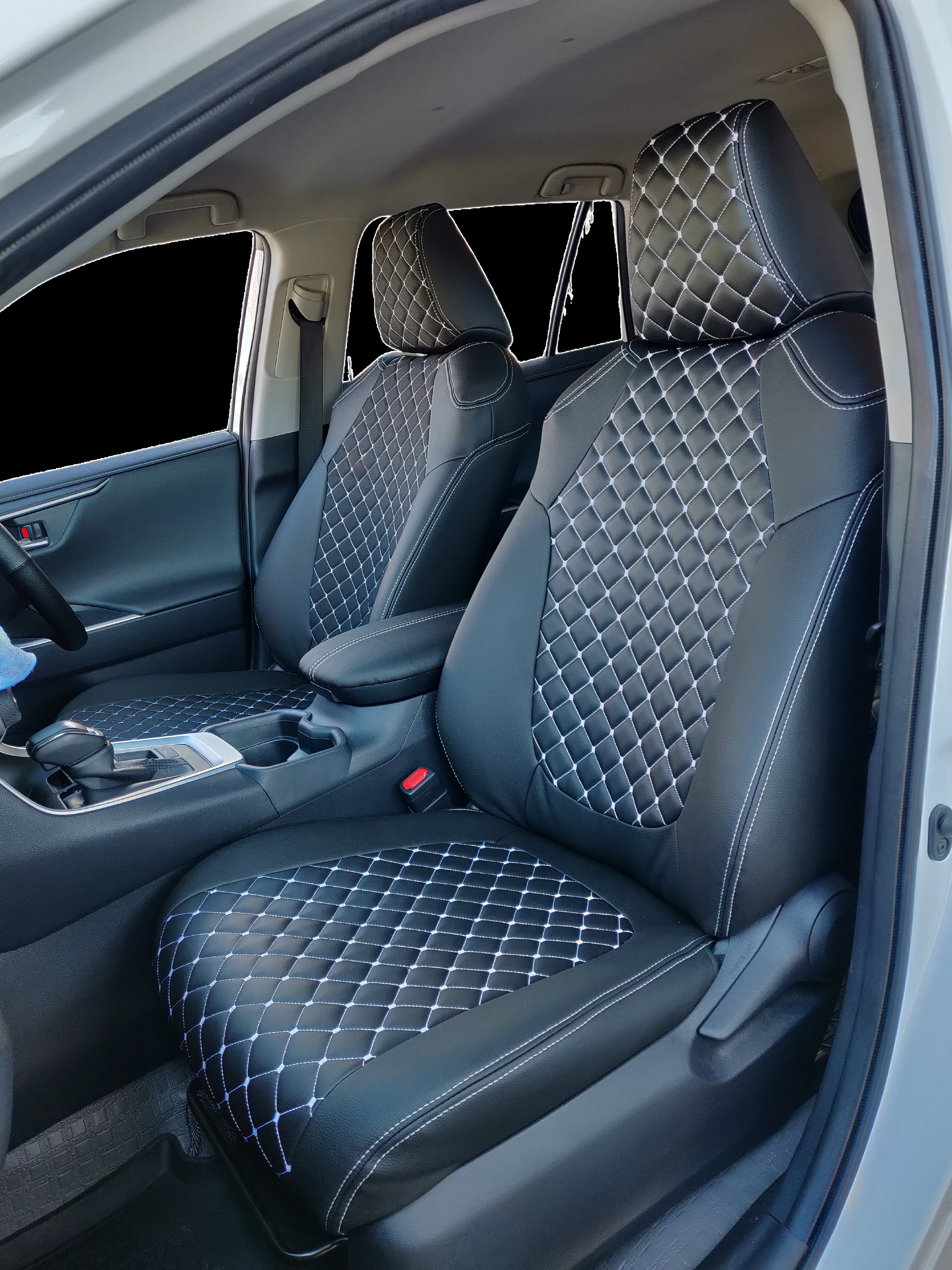 Car Seat Cover 2019 2023 Toyota RAV4 Full Set Seat Covers Stylish and High quality Rav4 Seat Protection custom Fit rav4 Leather Seat Cover Etsy