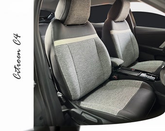 Citroen C4/E-C4 X Seat Cover: Full Set, Stylish Leather Protection