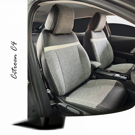 Car Seat Cover CITROEN C4 X Full Set Custom Fit Citroen C4 Seat Cover Stylish and High quality Citroen E C4 X Leather Seat Protection Etsy