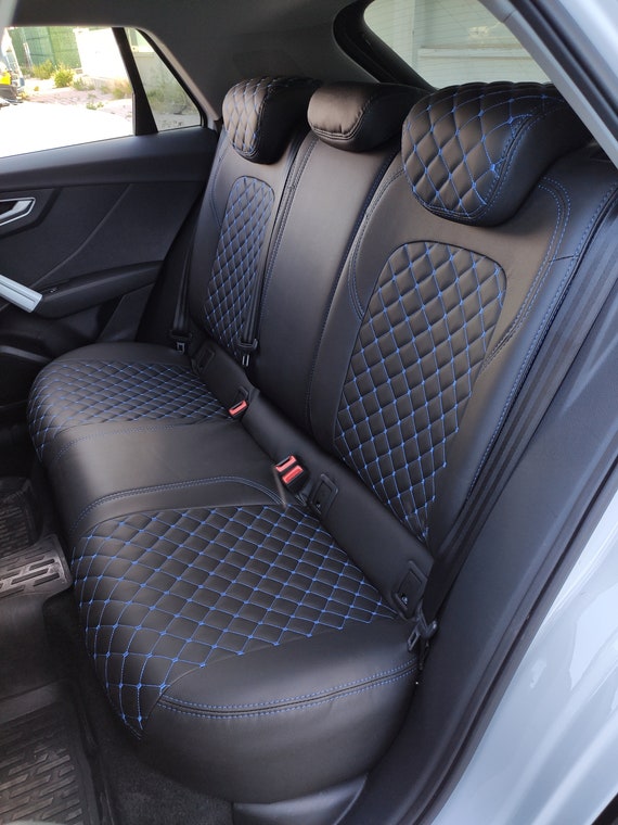 Autositzbezug Audi Q2 2016 2023 Komplettset Sitzbezuge Stilvoller und hochwertiger Autositzschutz Custom Fit Audi Q2 Sitzbezug Audi Etsy