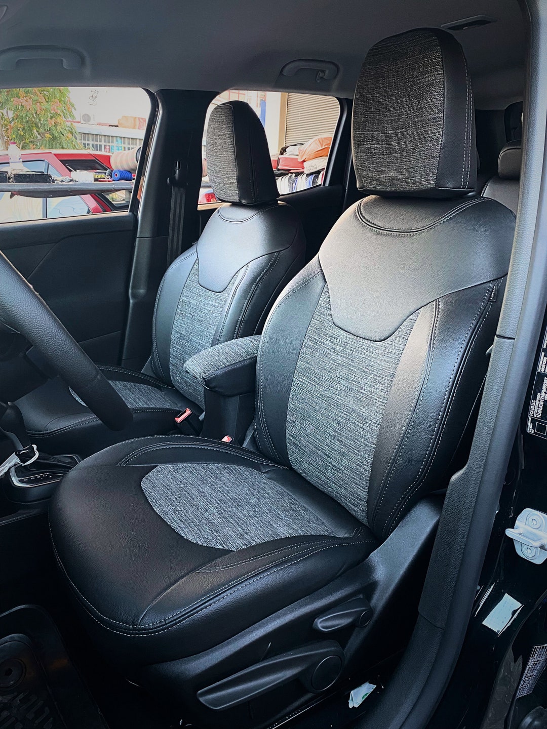 Car Seat Cover 20182023 JEEP Renegadefull Set Seat Covers Stylish and