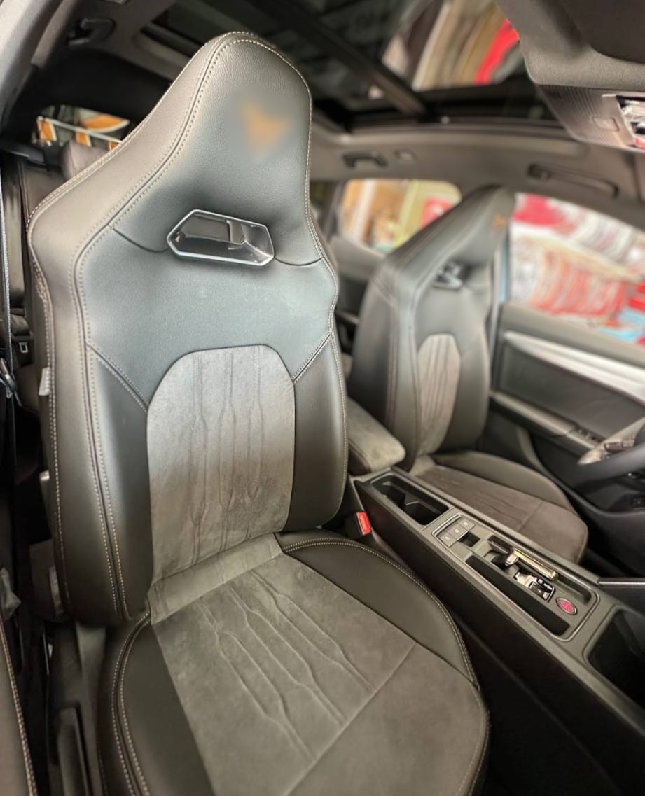 YNEION Auto-Sitzbezug Komplettset, Für Cupra Leon KL I 2020-2024