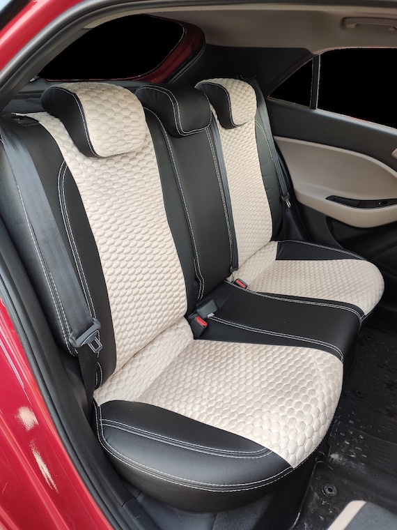 Pure leather seat covers for elite i20 discount