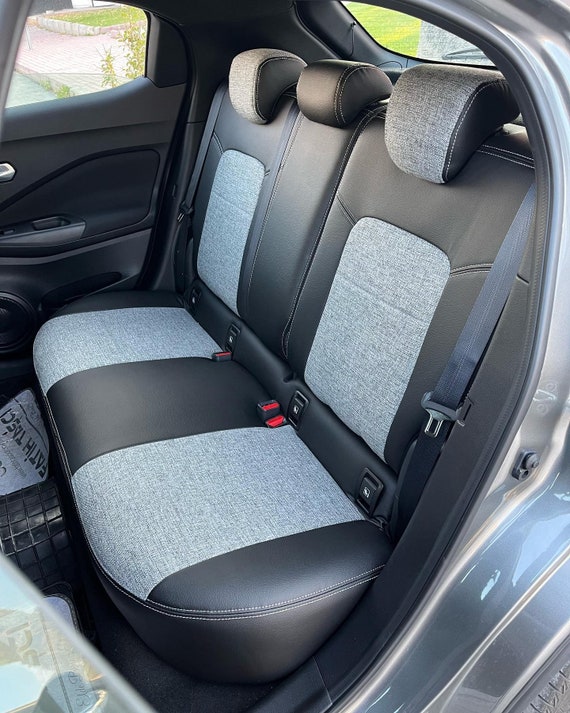 Cayyus Coprisedili Universali Per Auto Per Nissan Almera Classic G15 N16 Juke X-Trail T31 T30 Qashqai Patrol Note Leaf Teana Terrano Set Di Protezione In Pelle PU - Foto 12