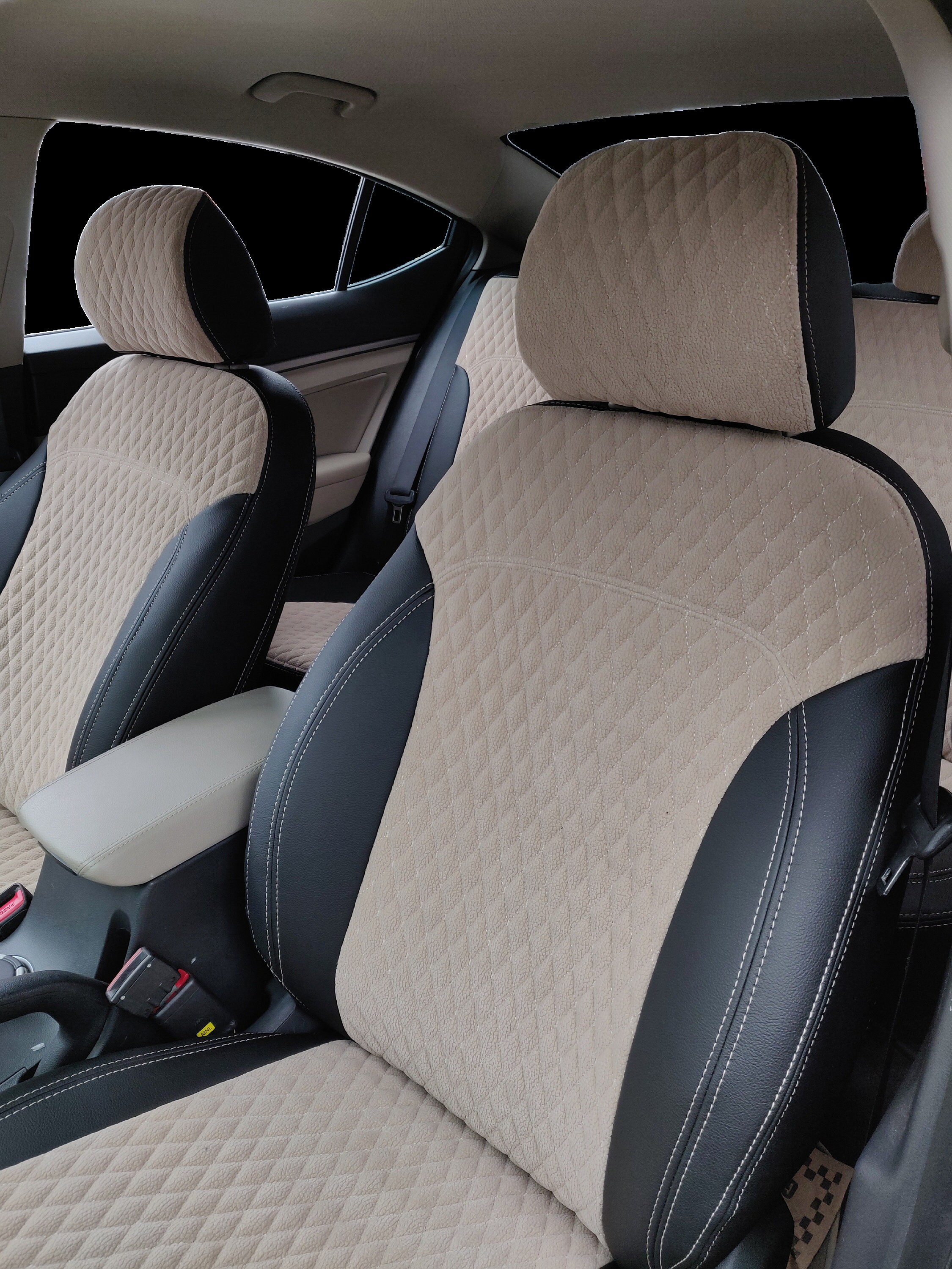 Car Seat Cover hyundai ELANTRA 2015 2020 Full Set Custom Fit Elantra Seat Cover Stylish and High quality Hyundai Elantra Seat Protection Etsy