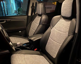Isuzu D-Max Seat Covers (2020-2025): Custom-Fit Leather, Waterproof