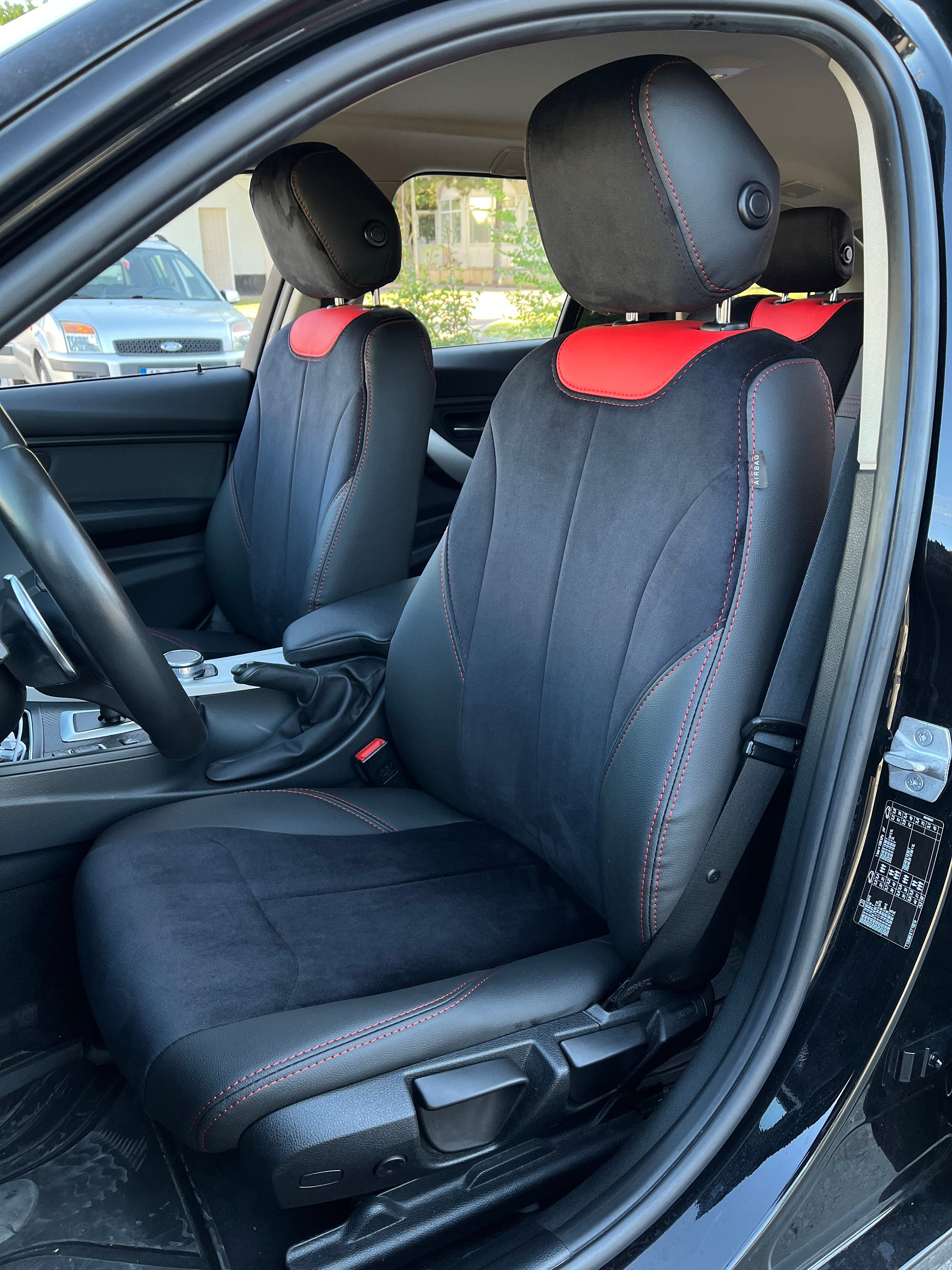Car Seat Cover- BMW 3 Series 3.20 - Full Set Custom Fit BMW 3.30 Seat ...