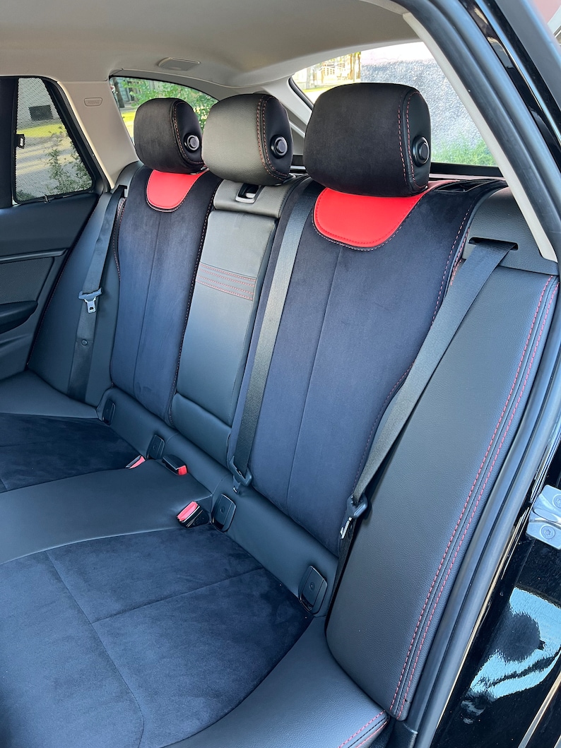 Car Seat Cover BMW 3 Series 3.20 Full Set Custom Fit BMW 3.30 Seat Cover Stylish and High