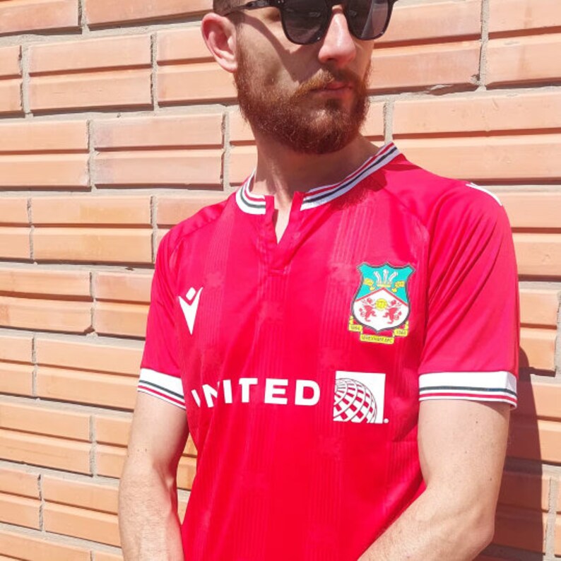 Wrexham AFC Black Jersey 202324 All Sizes S/M/L/XL/XXL Etsy