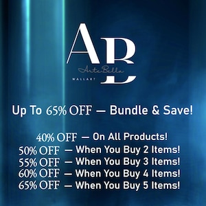 The image is an advertisement for a store called "Arte Bella" that offers various discounts and savings on their products.