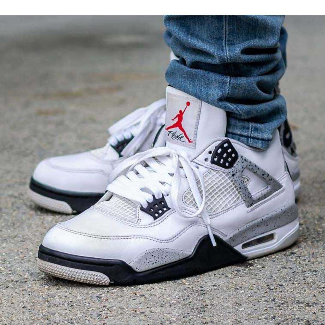 4s white jordans