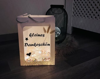 Geschenktasche „kleines Dankeschön“ , Muttertag, Geburtstag, Jubiläum, Ruhestand