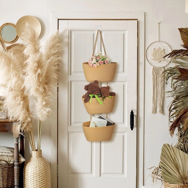 Decorative Wall Baskets - Etsy