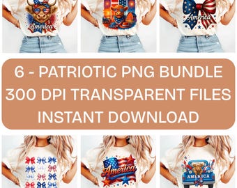Retro USA png Patriotic Bows Transparent png Red White Blue Ribbons Sublimation Design Girly 4th of July America Brushstroke png