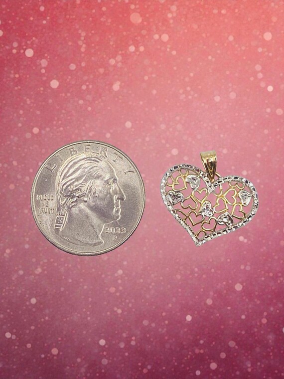 Michael Anthony Solid 14K Two-Tone Gold Filigree … - image 6