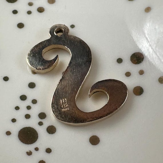 Retired James Avery Solid 14K Yellow Gold LARGE L… - image 7